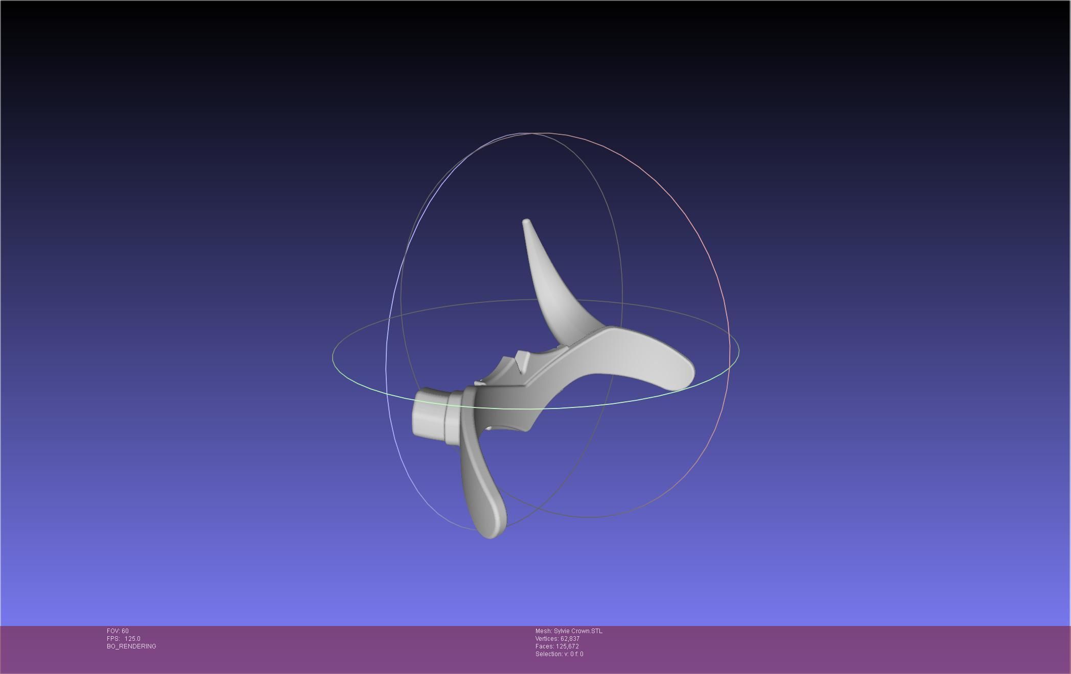 Marvel Loki Sylvie Crown Printable Model 3D print model_17