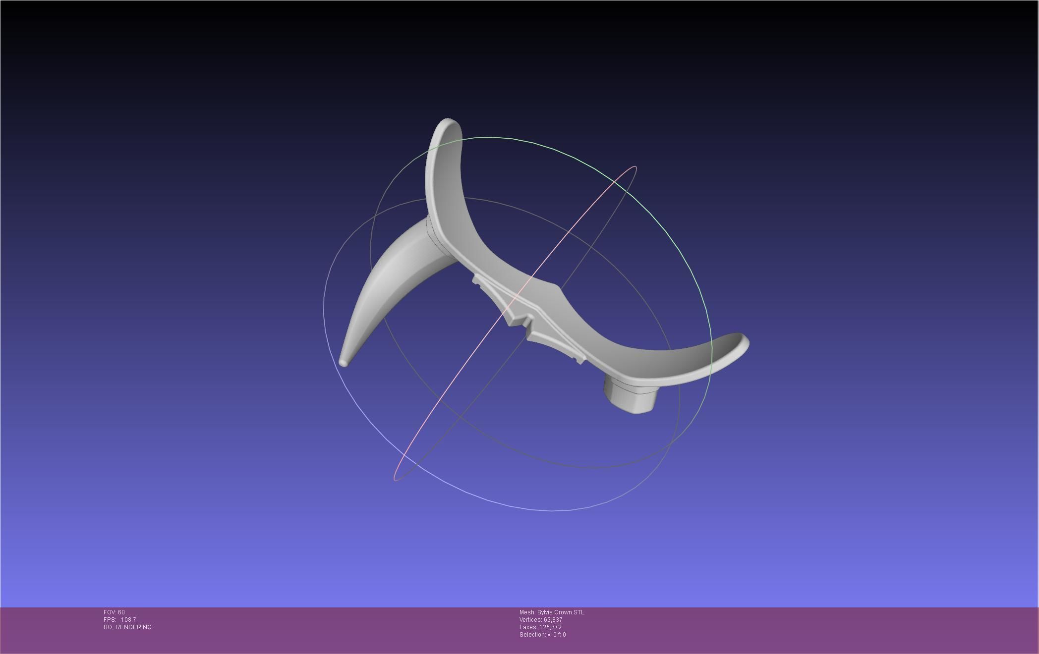 Marvel Loki Sylvie Crown Printable Model 3D print model_10