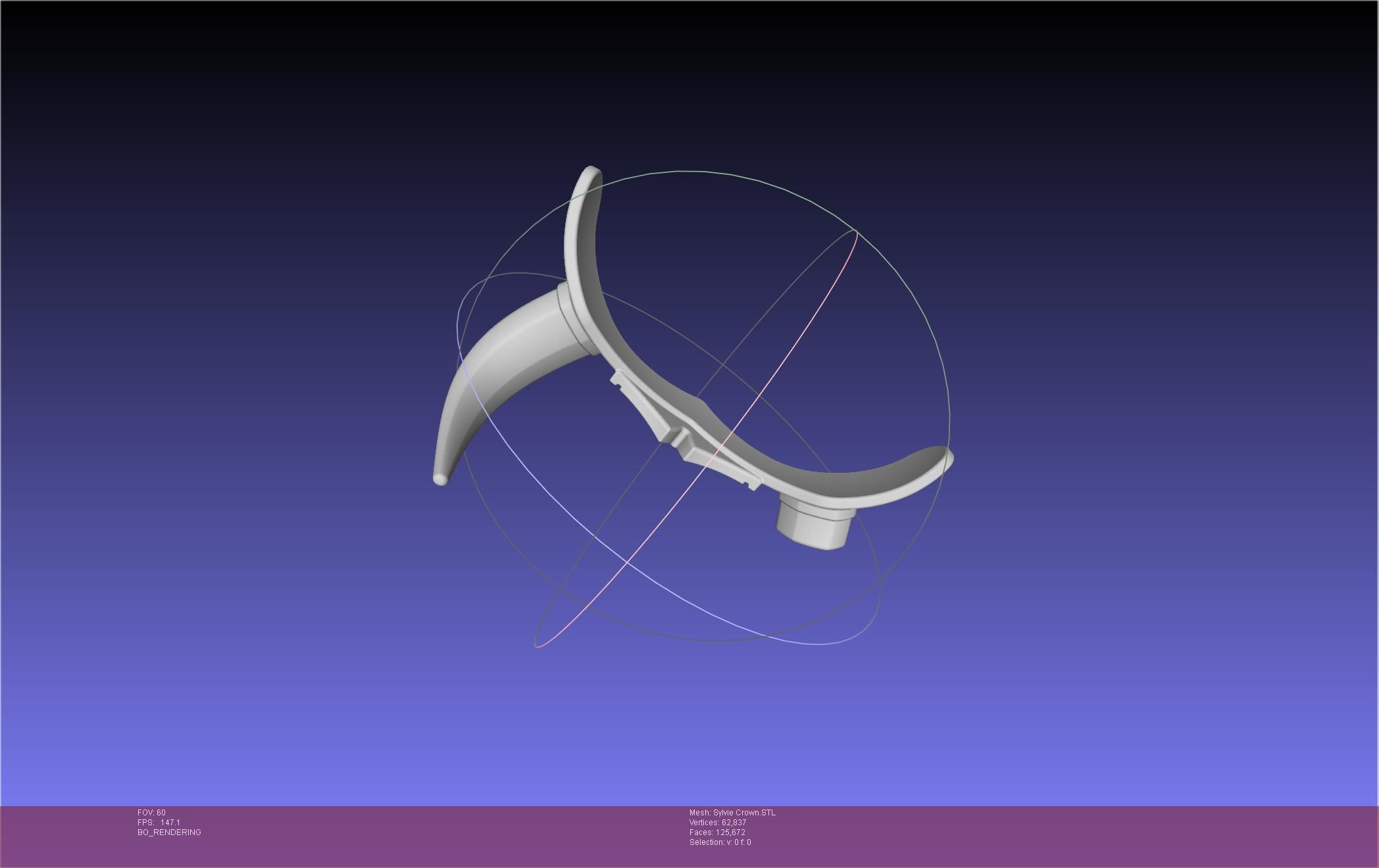 Marvel Loki Sylvie Crown Printable Model 3D print model_11