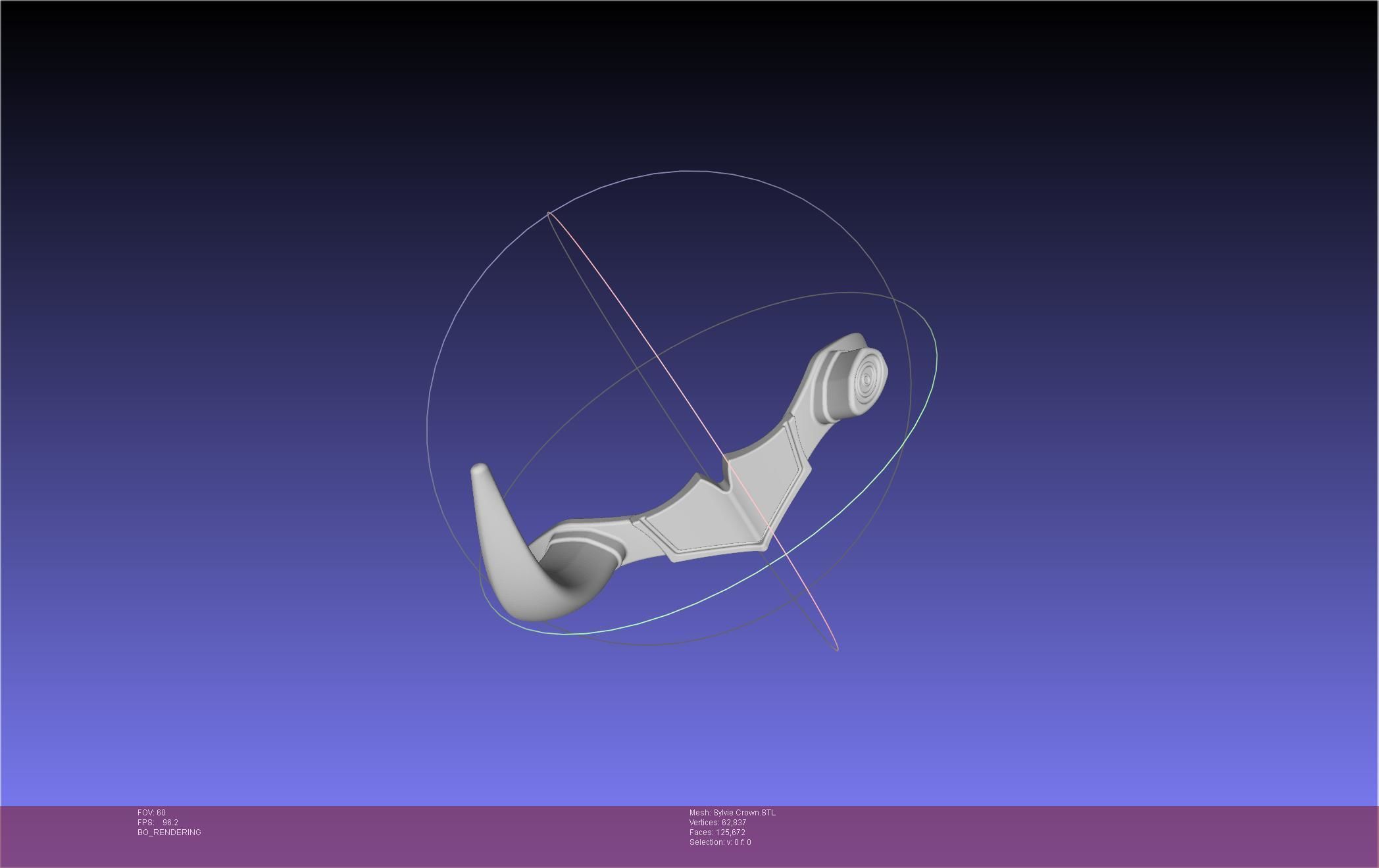 Marvel Loki Sylvie Crown Printable Model 3D print model_25