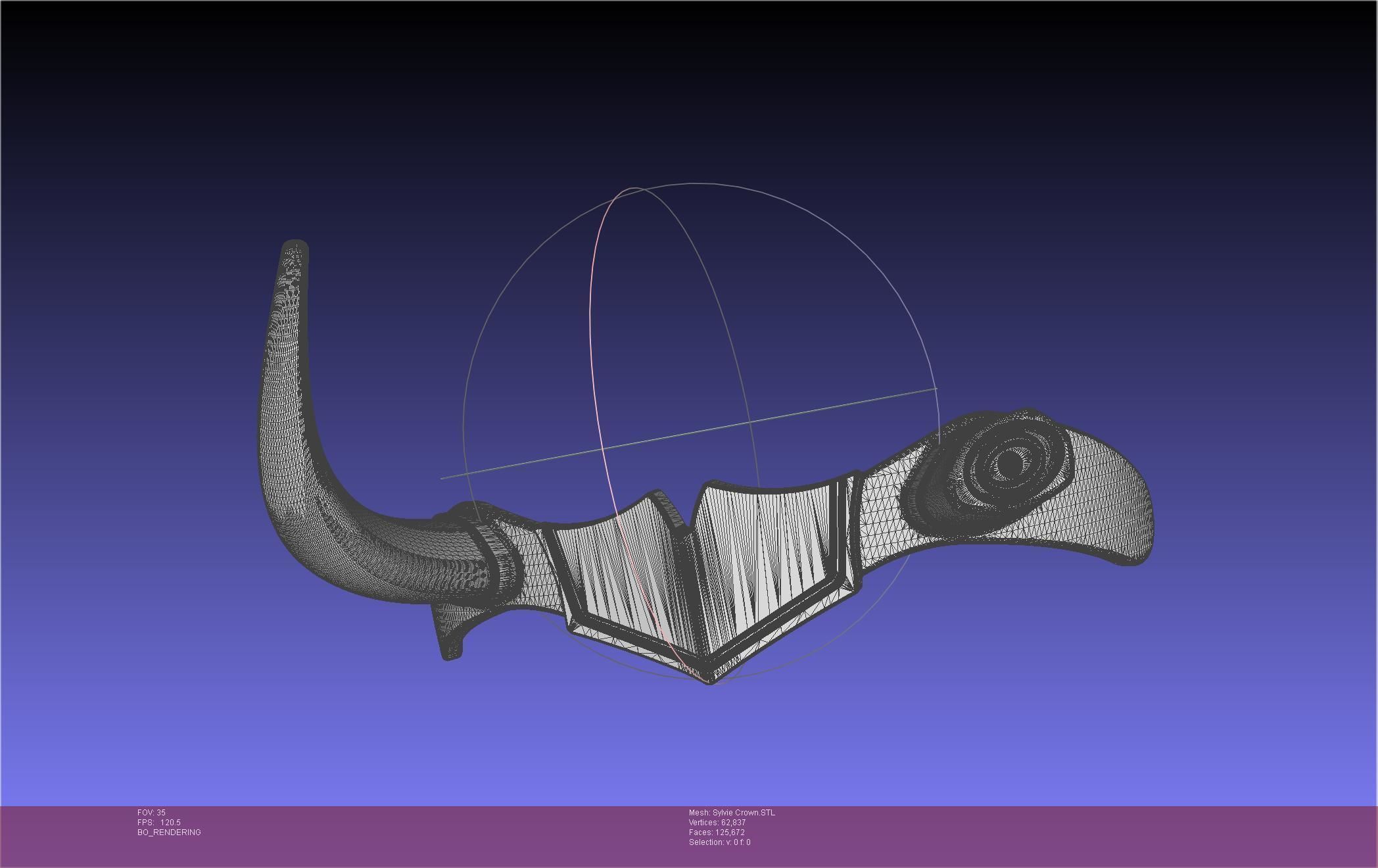 Marvel Loki Sylvie Crown Printable Model 3D print model_65