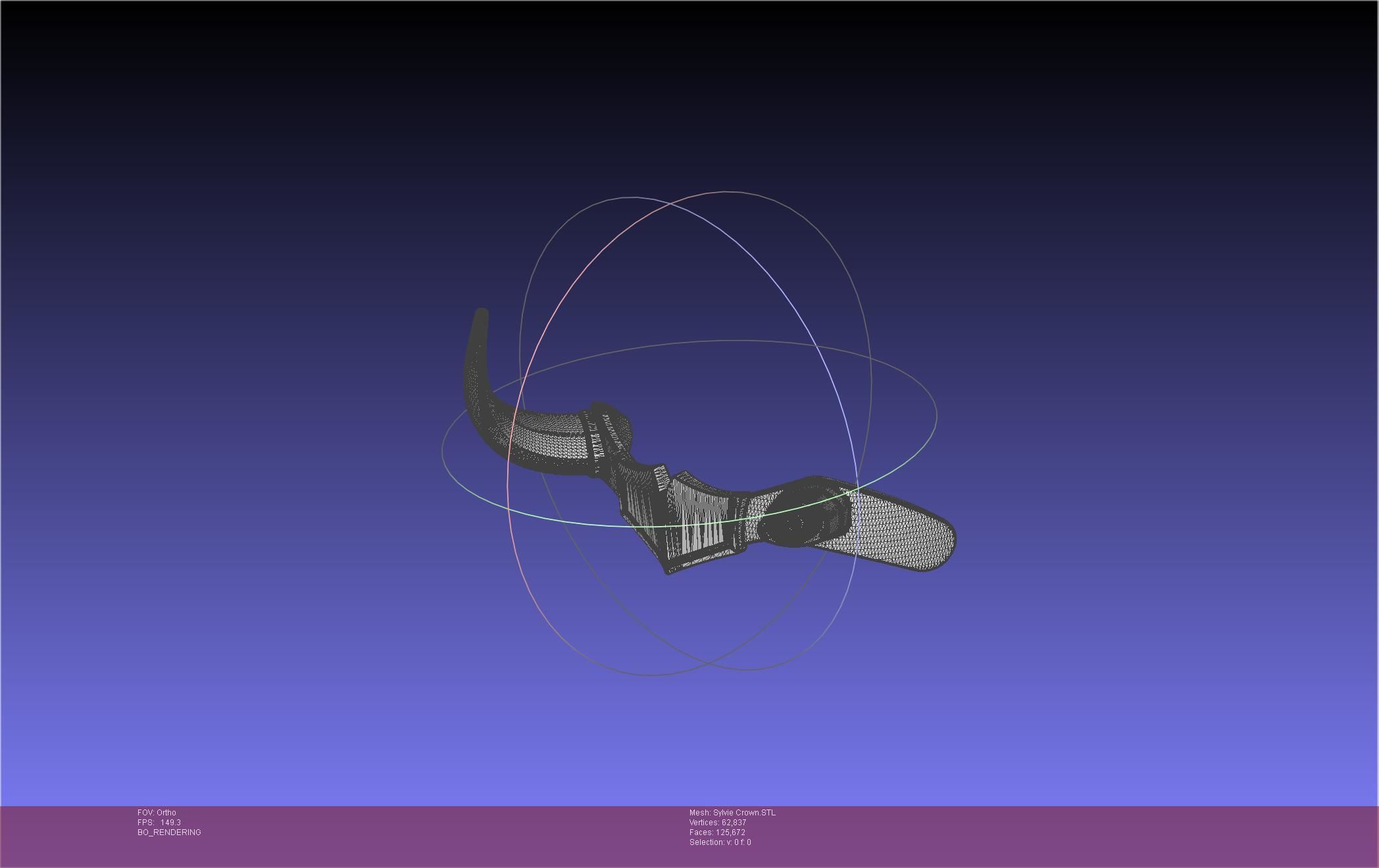 Marvel Loki Sylvie Crown Printable Model 3D print model_51