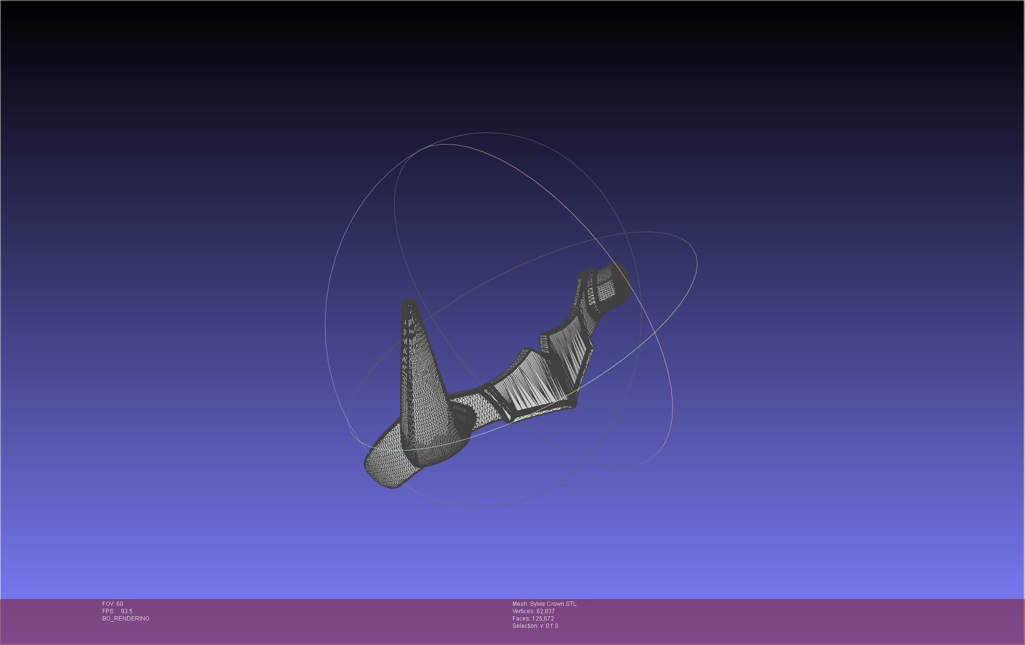 Marvel Loki Sylvie Crown Printable Model 3D print model_43