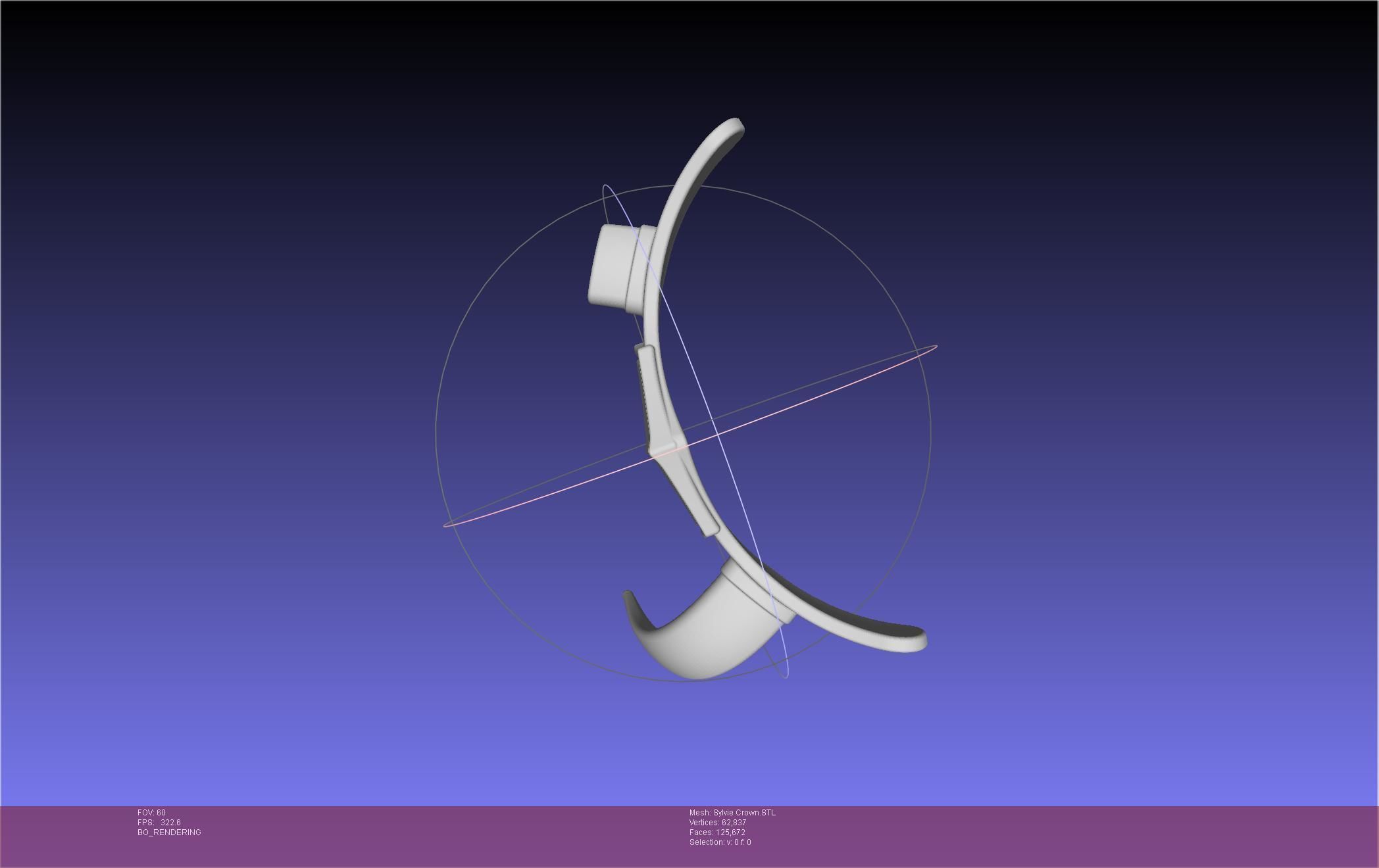 Marvel Loki Sylvie Crown Printable Model 3D print model_21