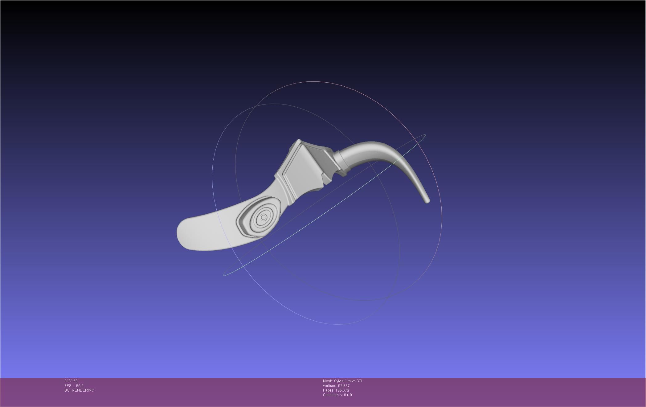 Marvel Loki Sylvie Crown Printable Model 3D print model_34