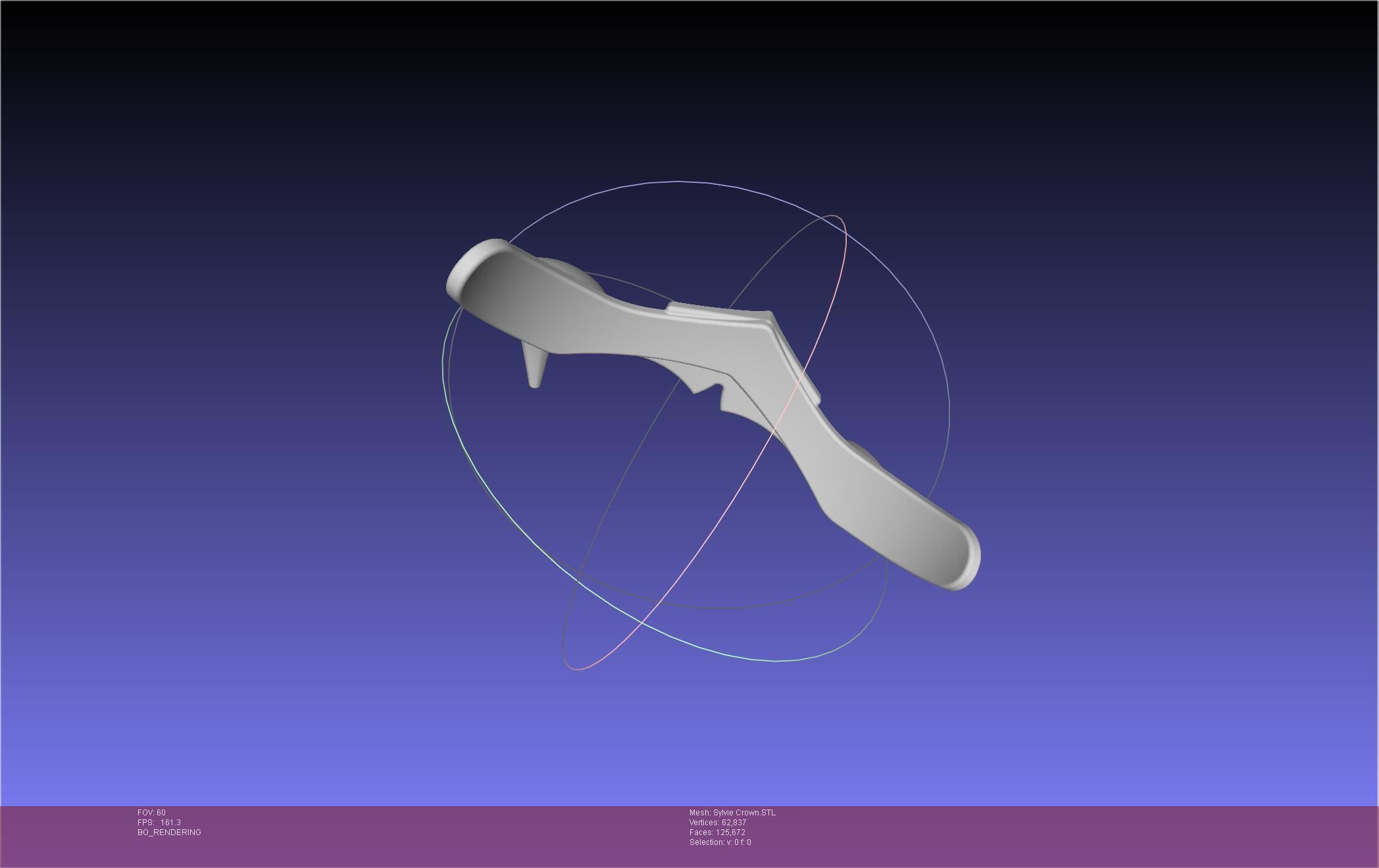 Marvel Loki Sylvie Crown Printable Model 3D print model_9