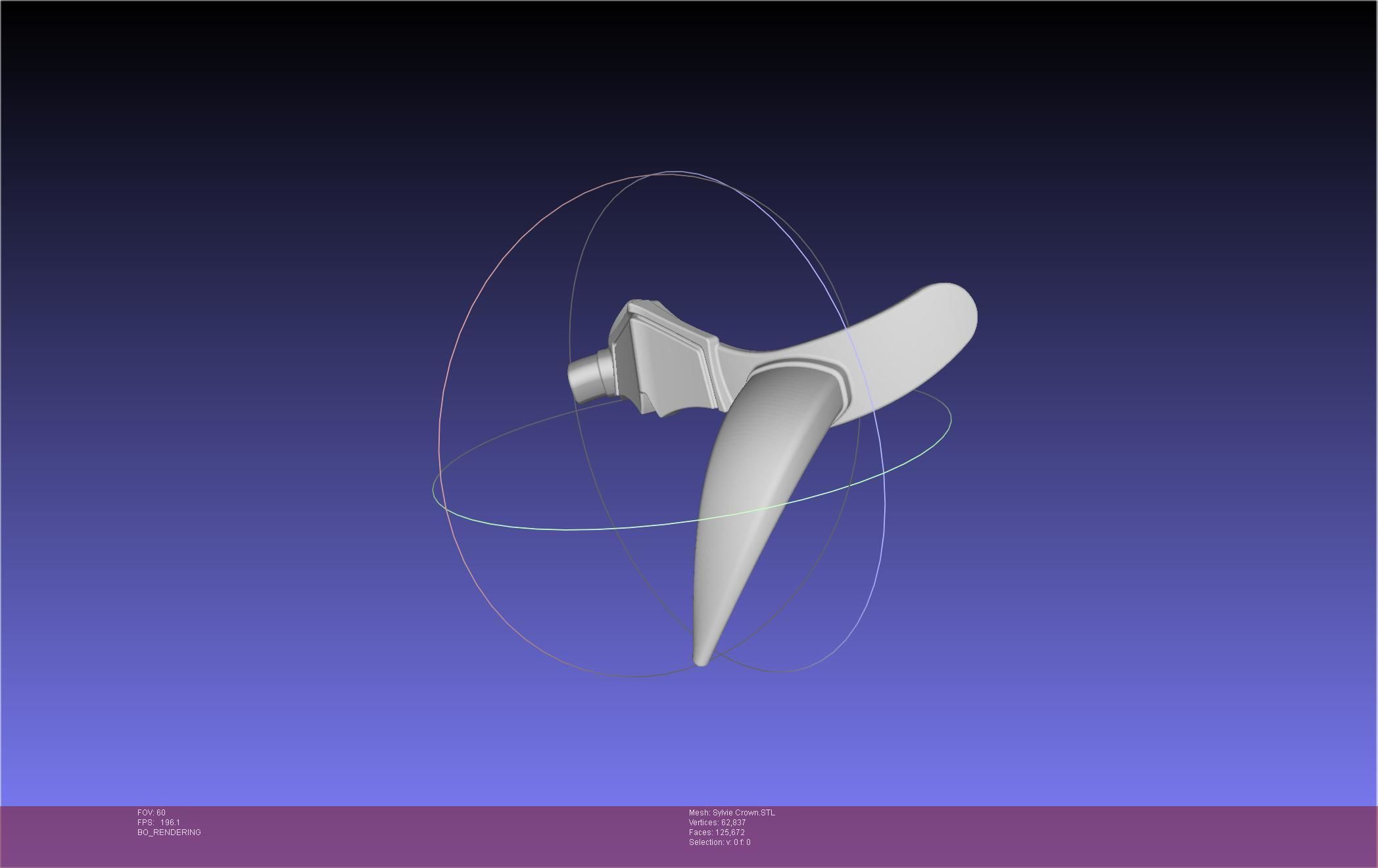 Marvel Loki Sylvie Crown Printable Model 3D print model_20