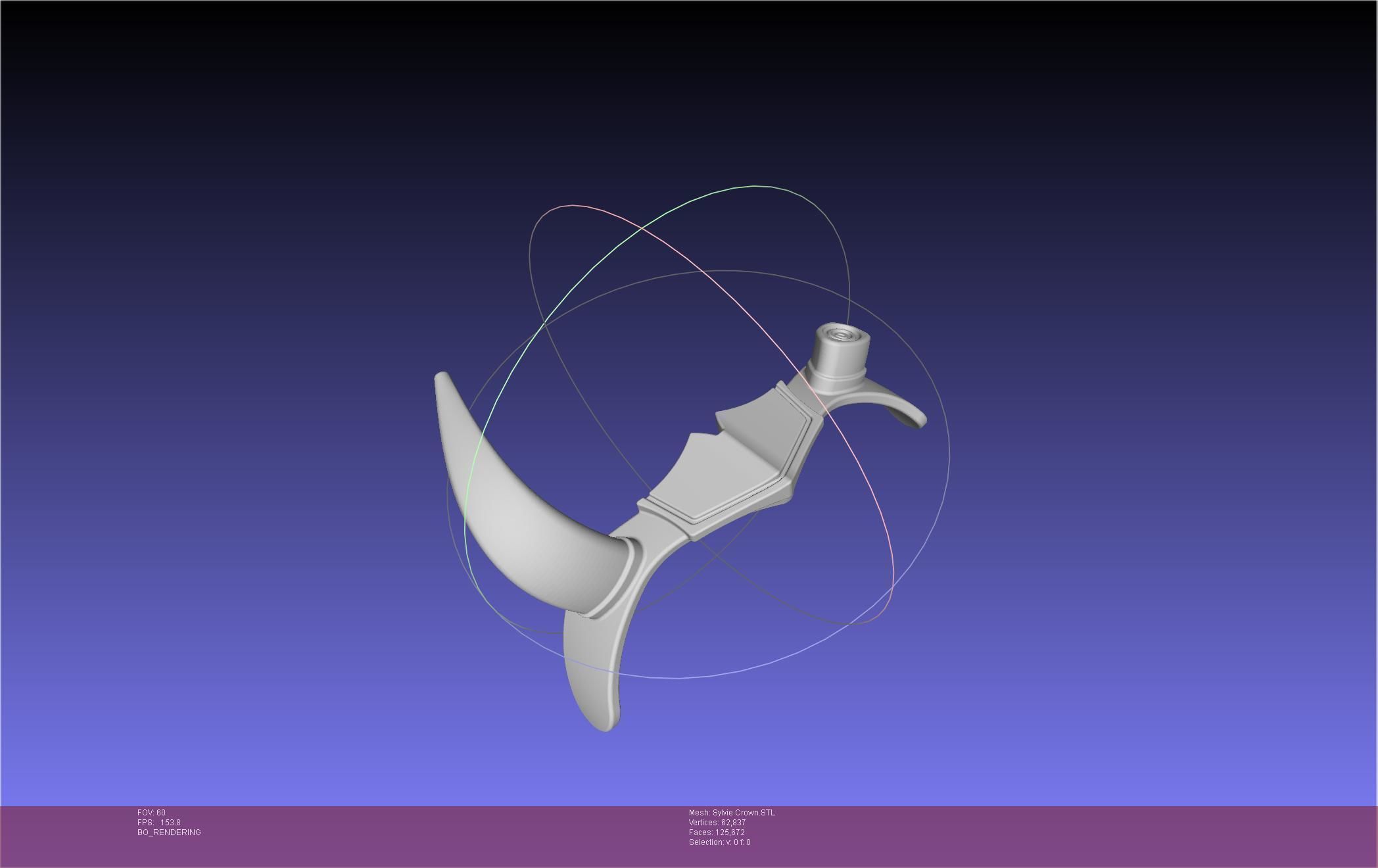 Marvel Loki Sylvie Crown Printable Model 3D print model_30