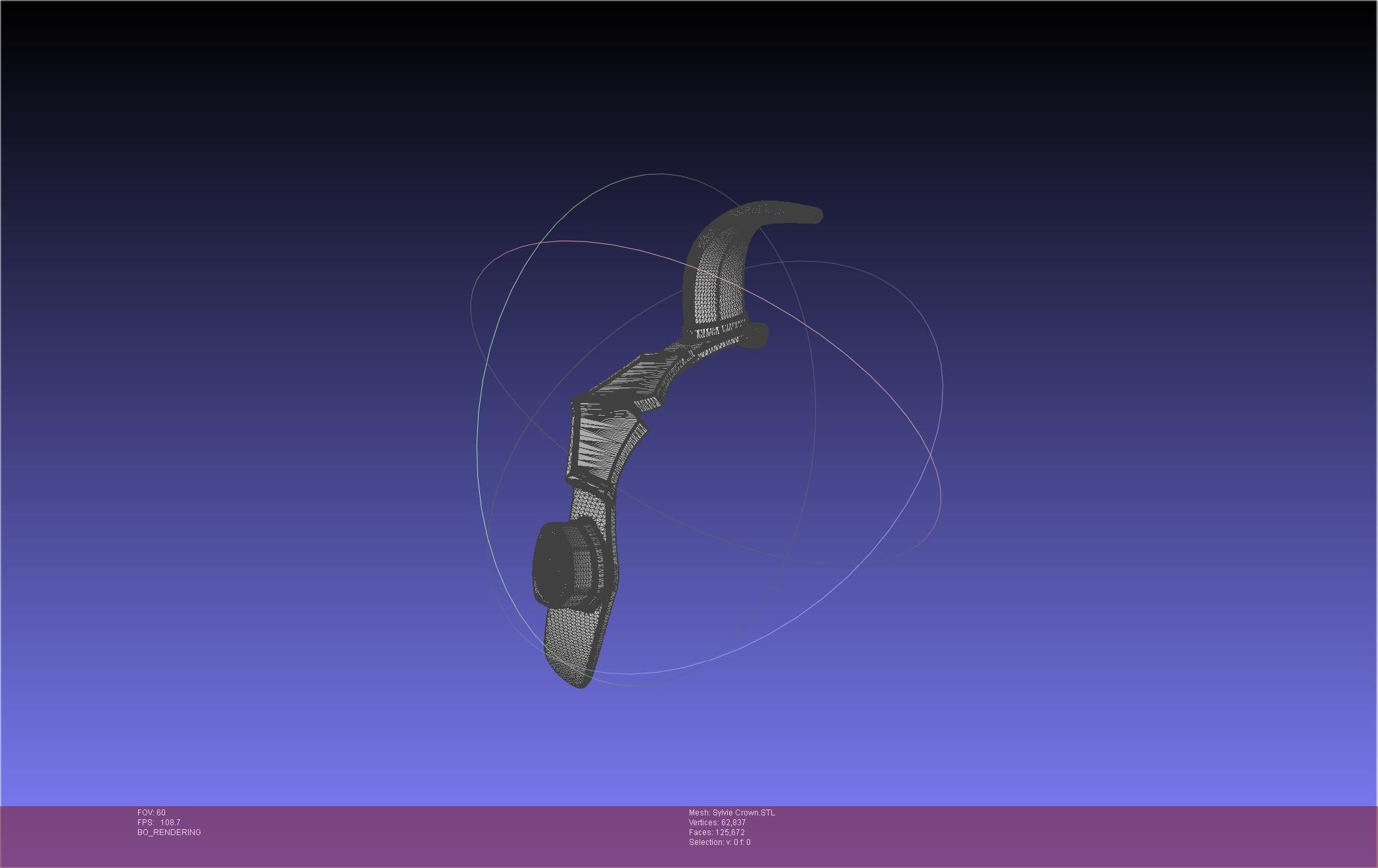 Marvel Loki Sylvie Crown Printable Model 3D print model_36