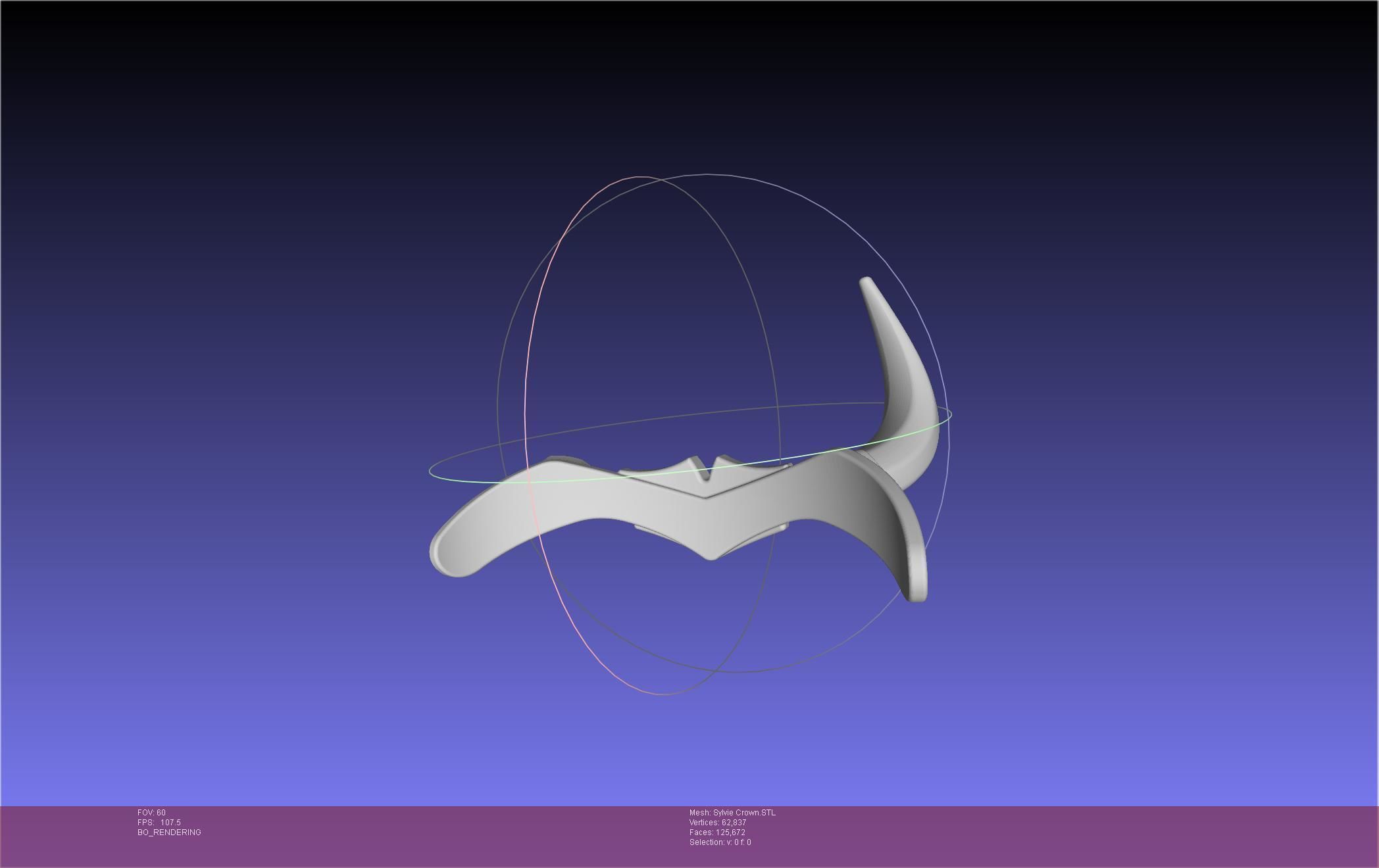 Marvel Loki Sylvie Crown Printable Model 3D print model_16