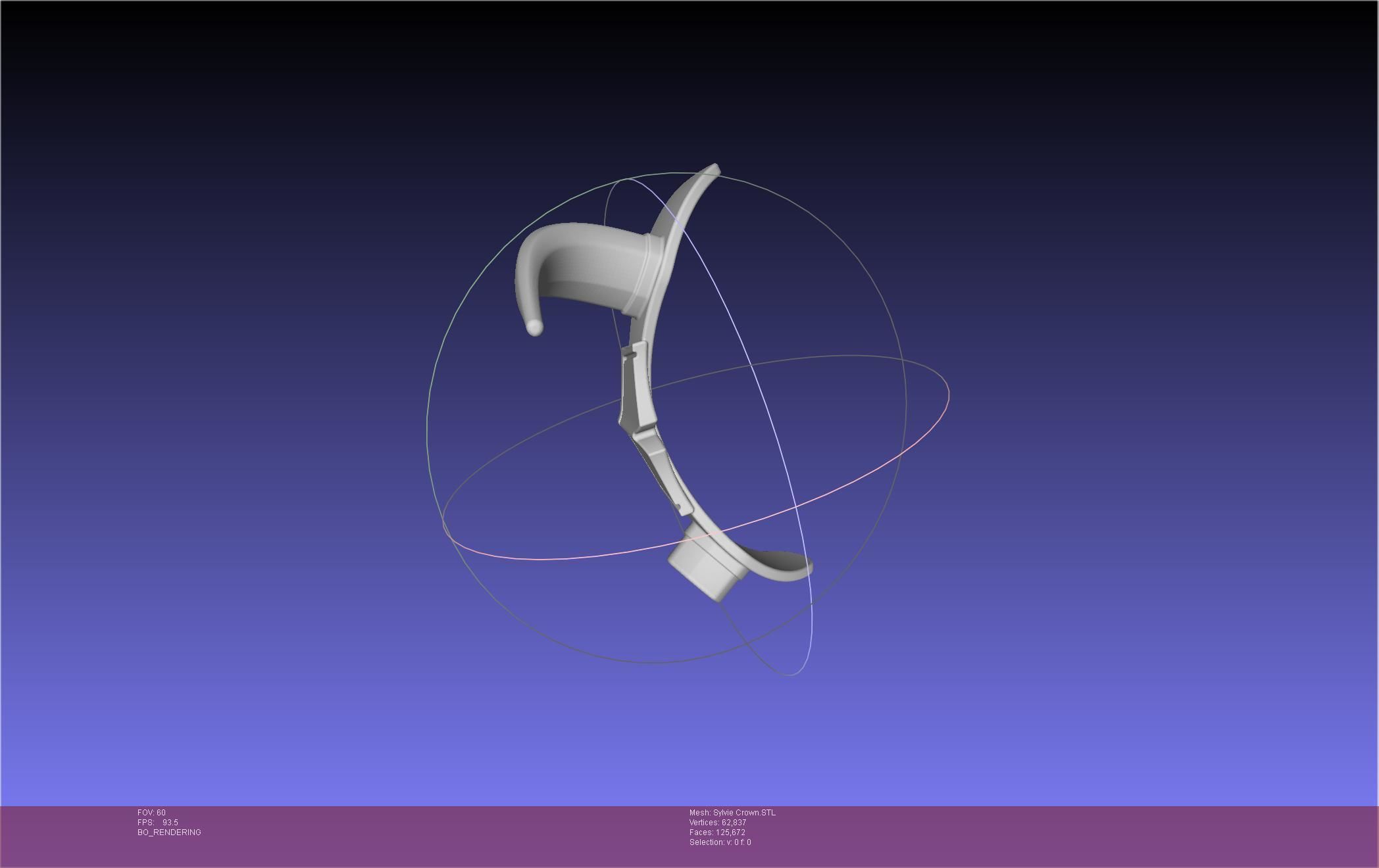 Marvel Loki Sylvie Crown Printable Model 3D print model_18