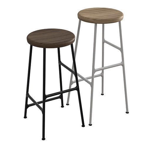 Coret Bar Stool 3D model