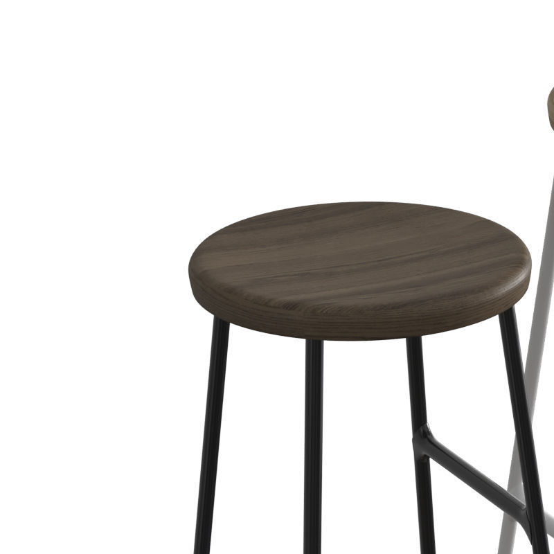 Coret Bar Stool 3D model_1