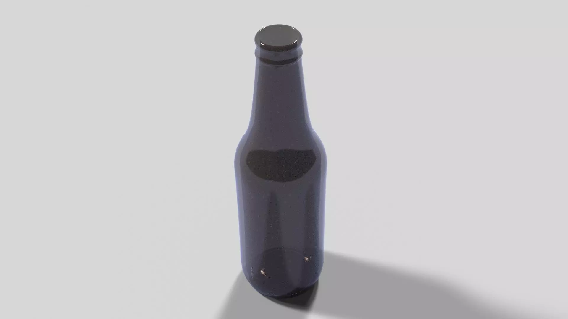 Glass Bottle 3D model_0