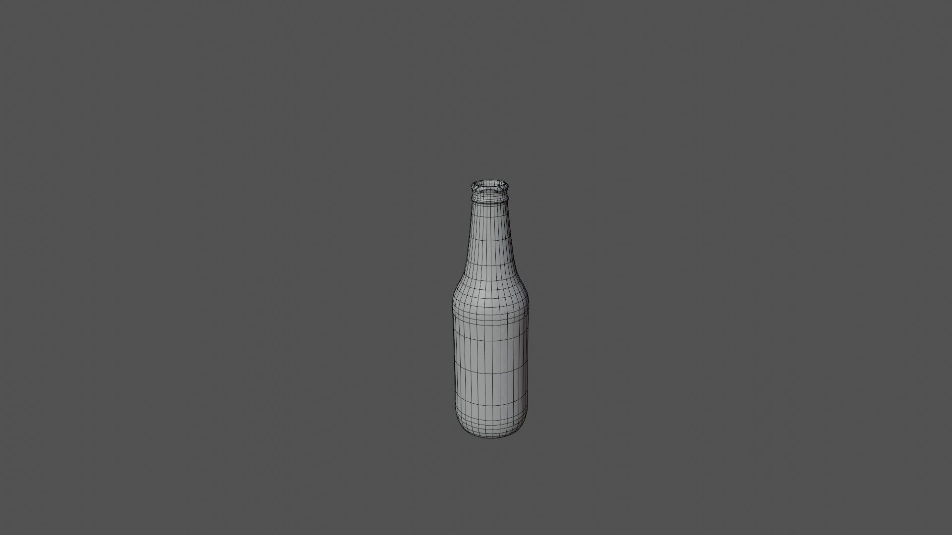 Glass Bottle 3D model_6