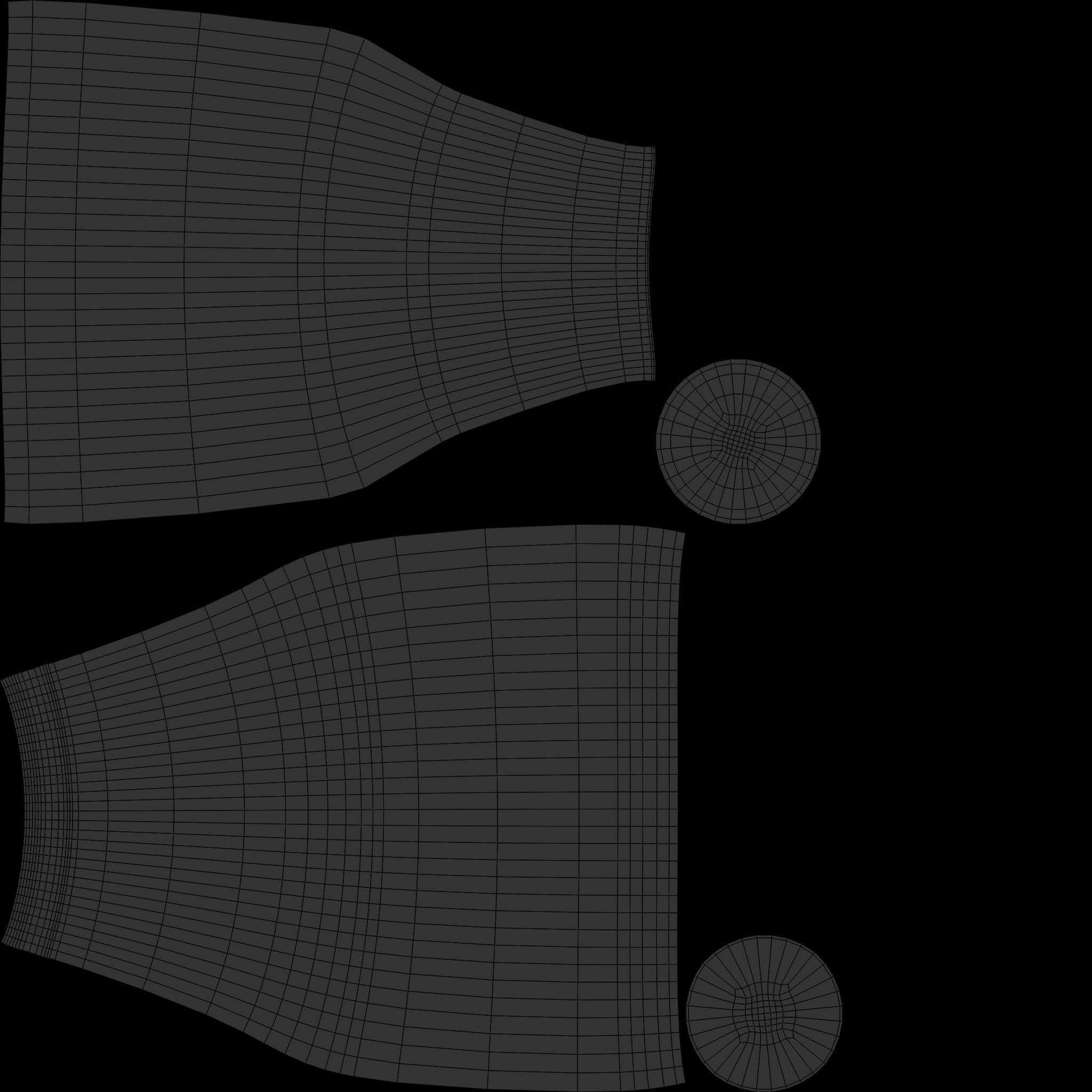 Glass Bottle 3D model_5