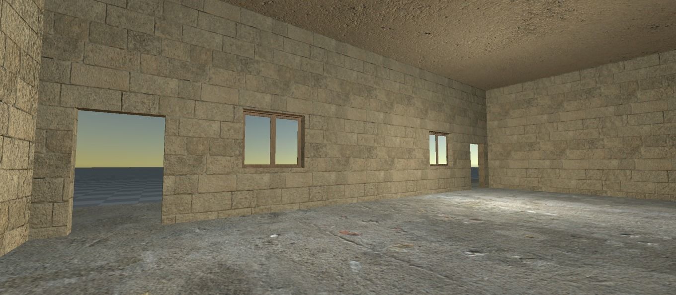 House desert 3d old 3D model_1