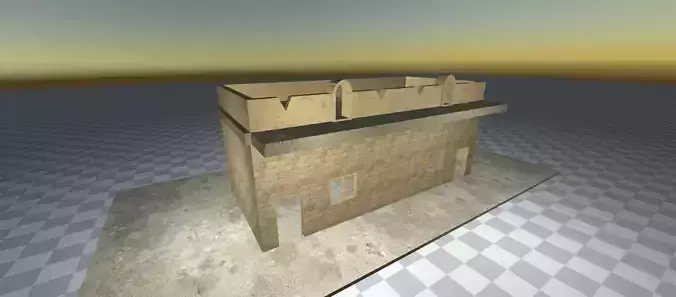 House desert 3d  old