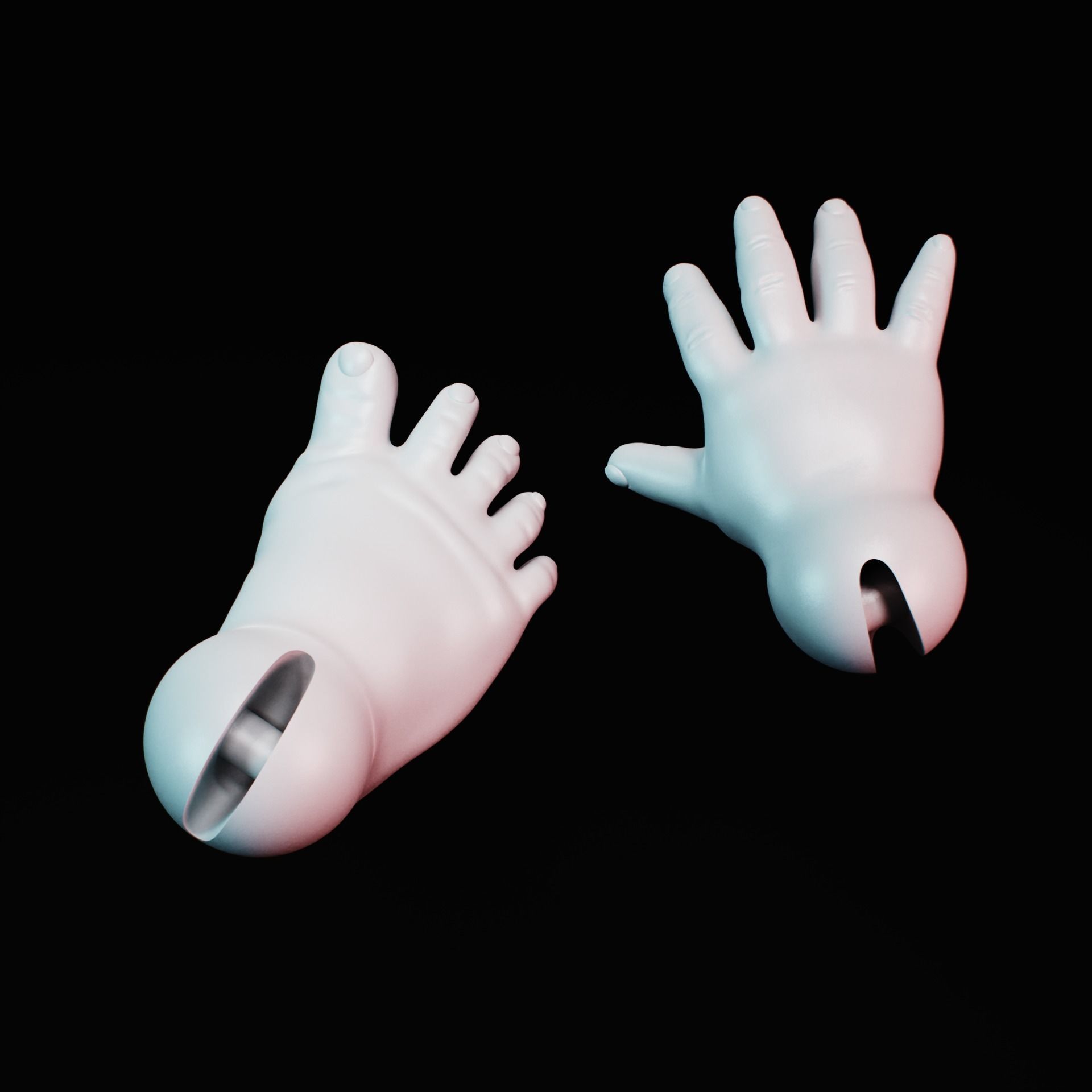 BJD doll baby 30cm 3D print model_8