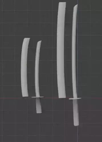 Katana and wakizashi with mountings and daisho mounting