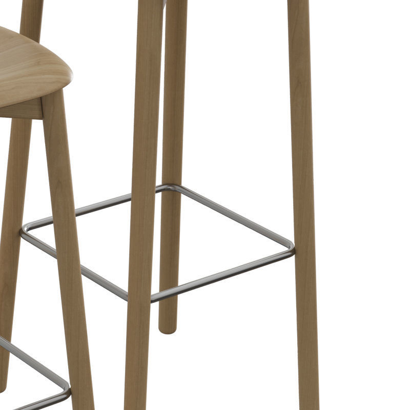 Soft Edge Bar Stool 32 3D model_2