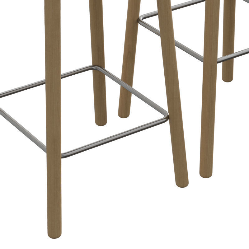 Soft Edge Bar Stool 32 3D model_3