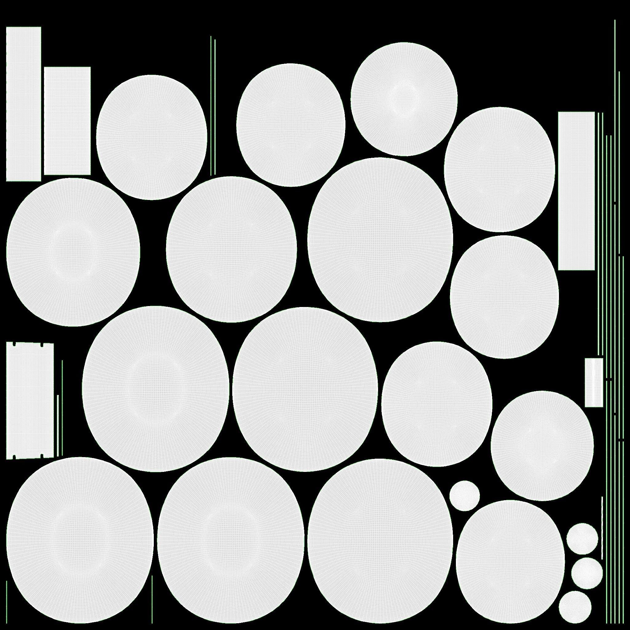 Dinnerware oval set 3D model_14