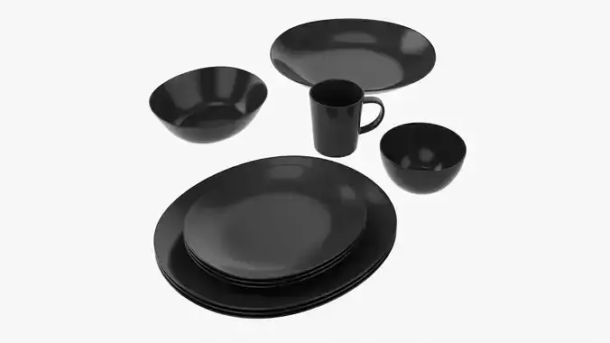 Dinnerware oval set