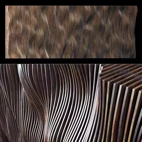 Parametric thick rail panel n1