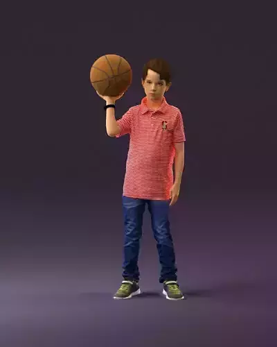junior boy with basketball ball 1080
