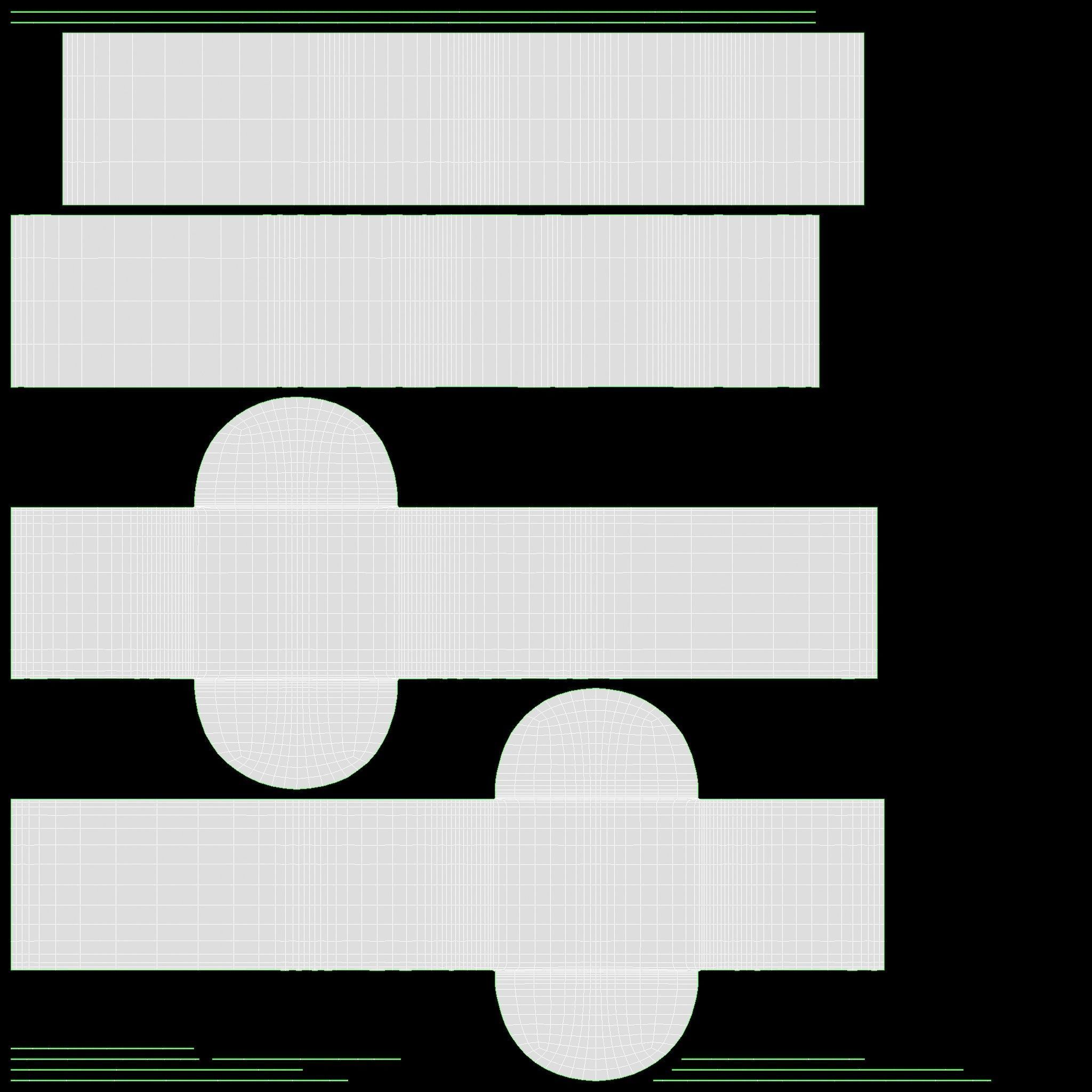 Tableware Sushi set 3D model_14