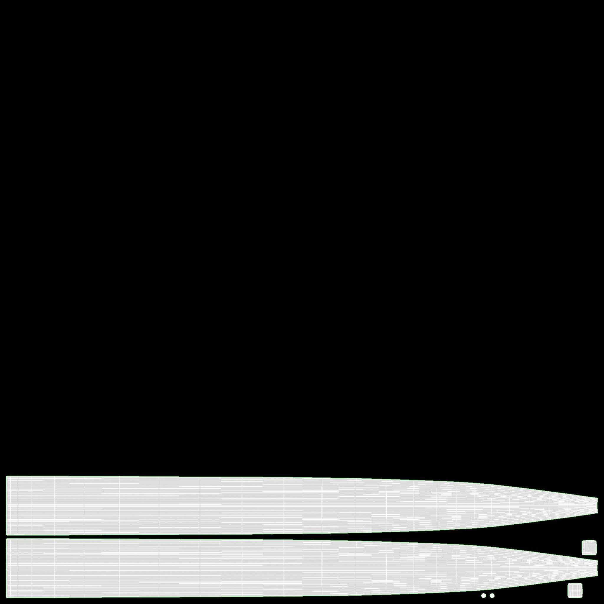 Tableware Sushi set 3D model_15