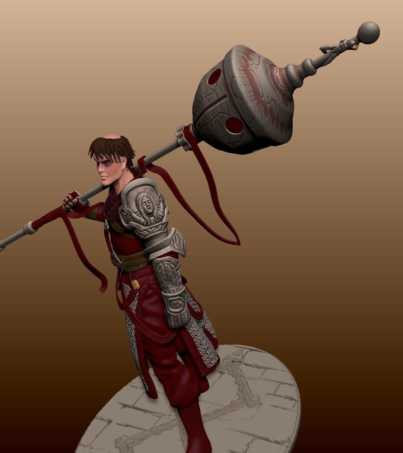 Esdras of the Anointed Legion from Blasphemous 3D print model_5