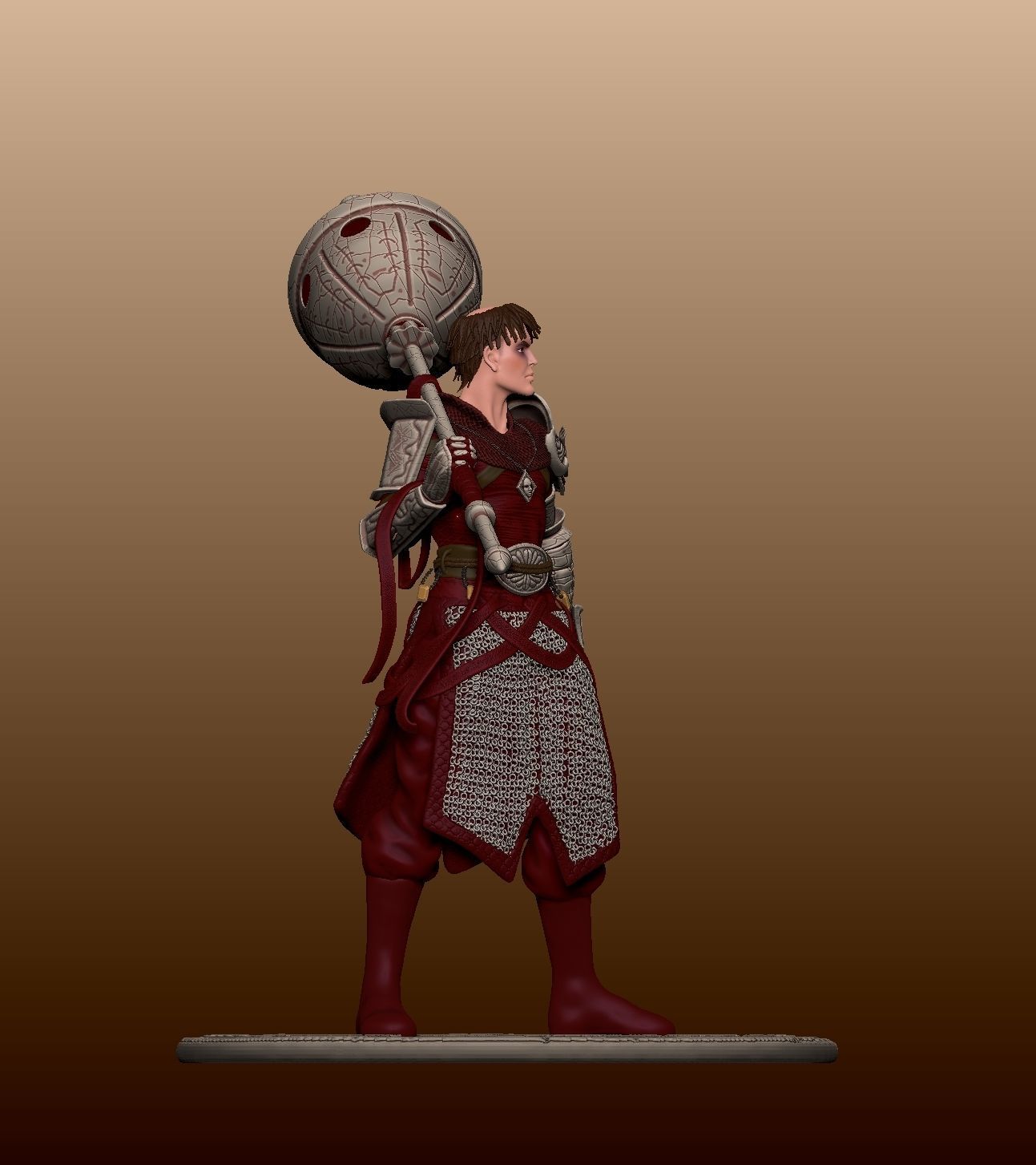 Esdras of the Anointed Legion from Blasphemous 3D print model_3