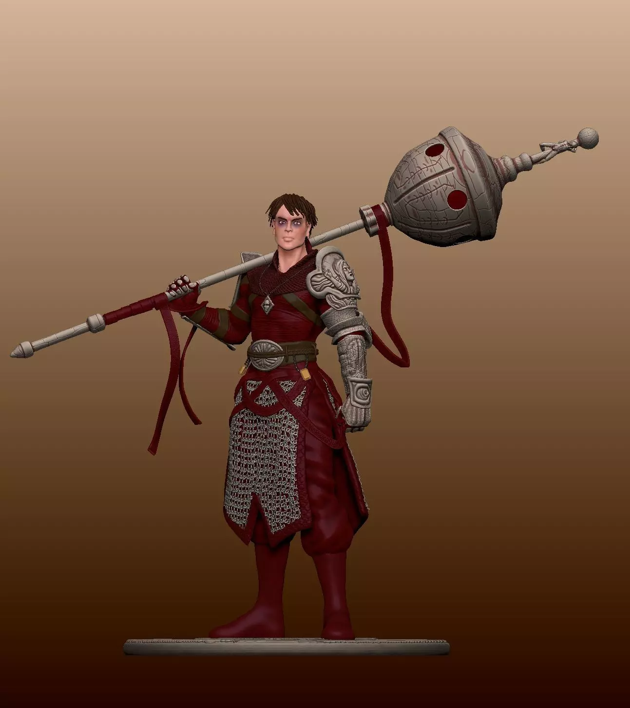 Esdras of the Anointed Legion from Blasphemous 3D print model_0