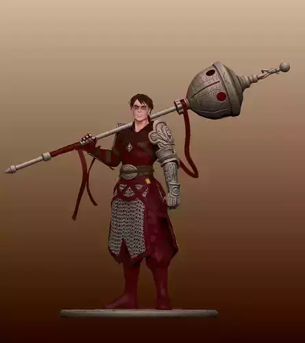 Esdras of the Anointed Legion from Blasphemous 3D print model