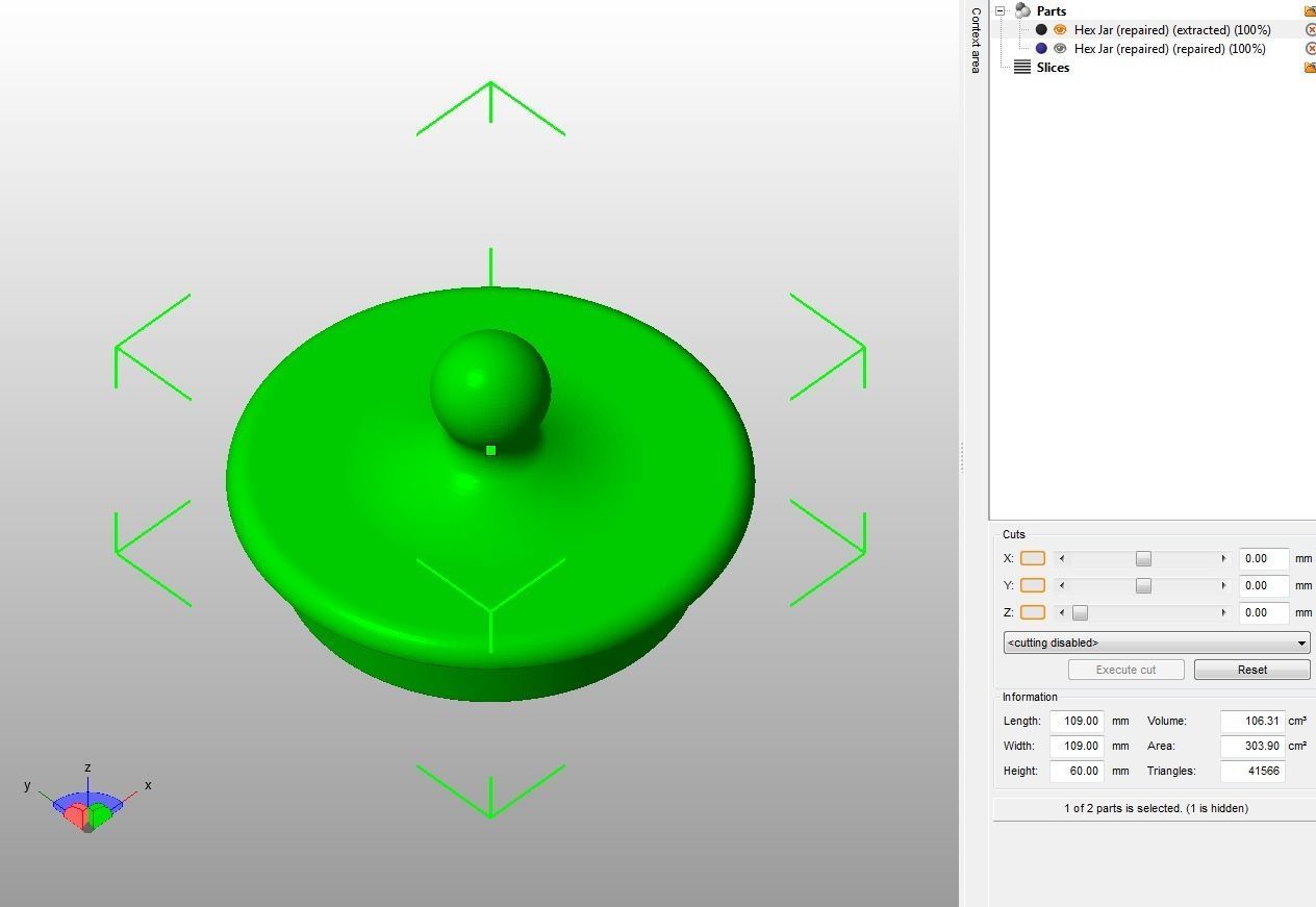 Glass Jar 3D print model_9