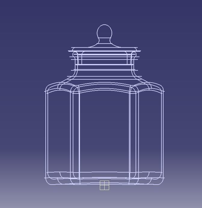 Glass Jar 3D print model_13