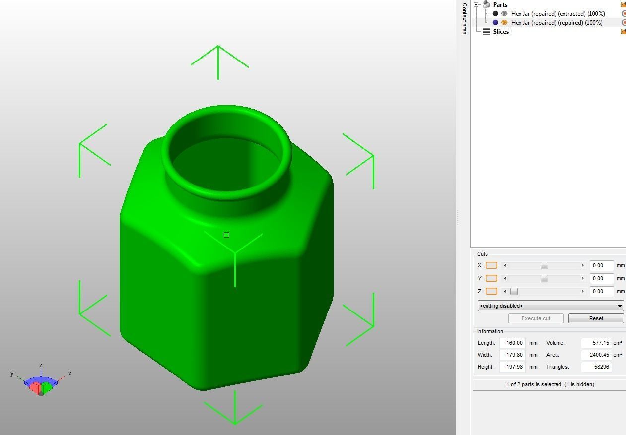 Glass Jar 3D print model_21