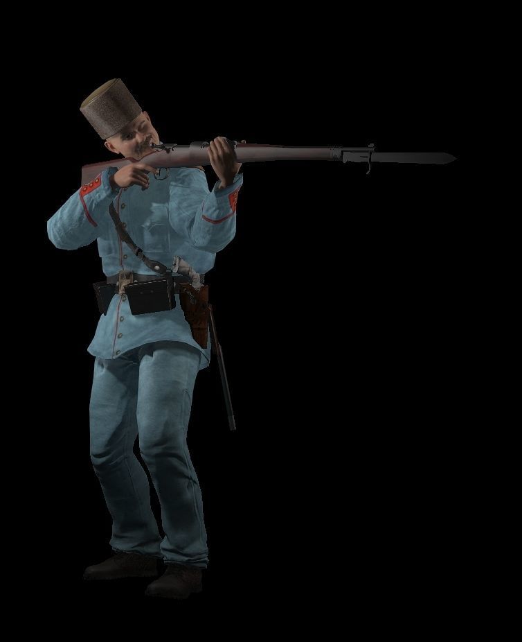 Efsane Komutan Kazim Karabekir 3D model_8