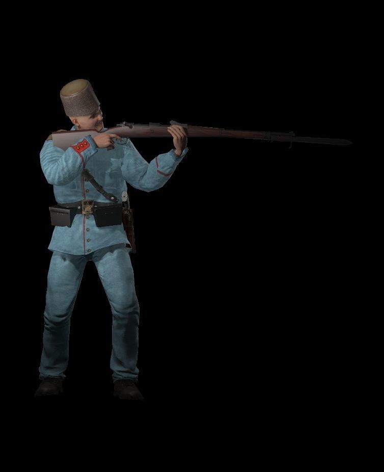 Efsane Komutan Kazim Karabekir 3D model_15