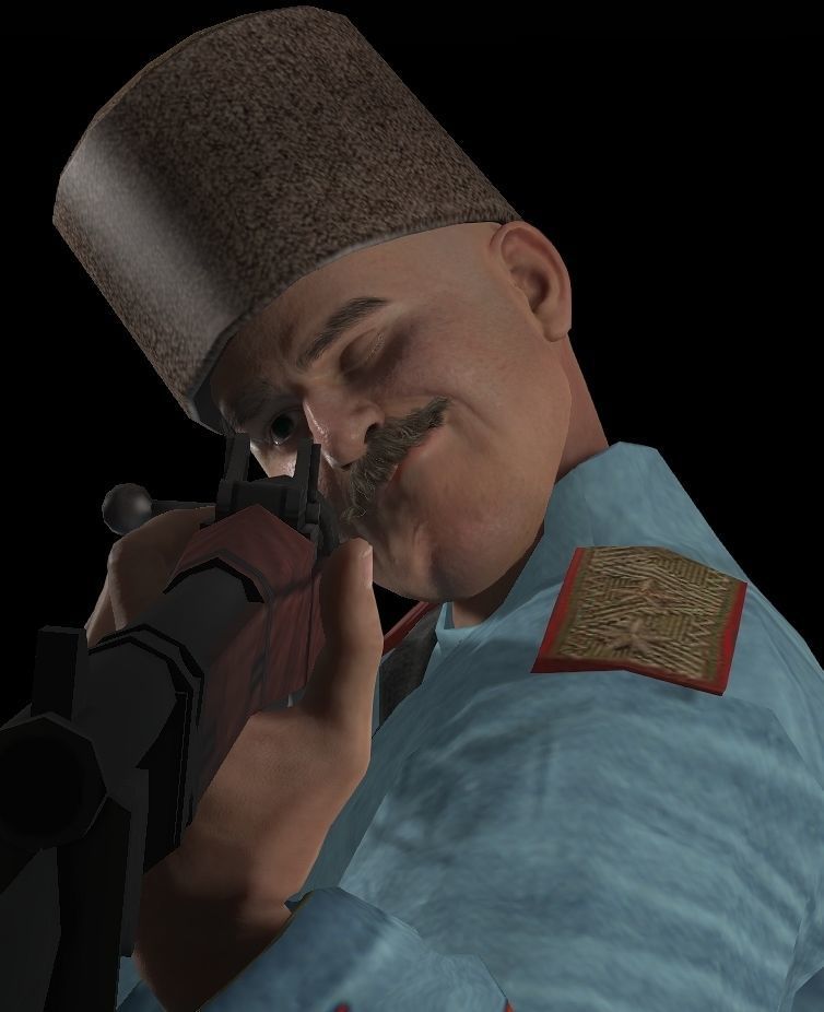 Efsane Komutan Kazim Karabekir 3D model_11