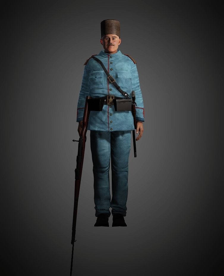 Efsane Komutan Kazim Karabekir 3D model_6