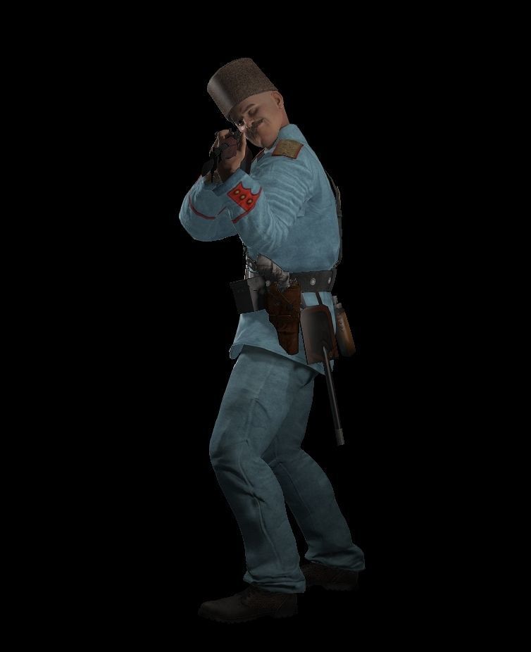 Efsane Komutan Kazim Karabekir 3D model_9