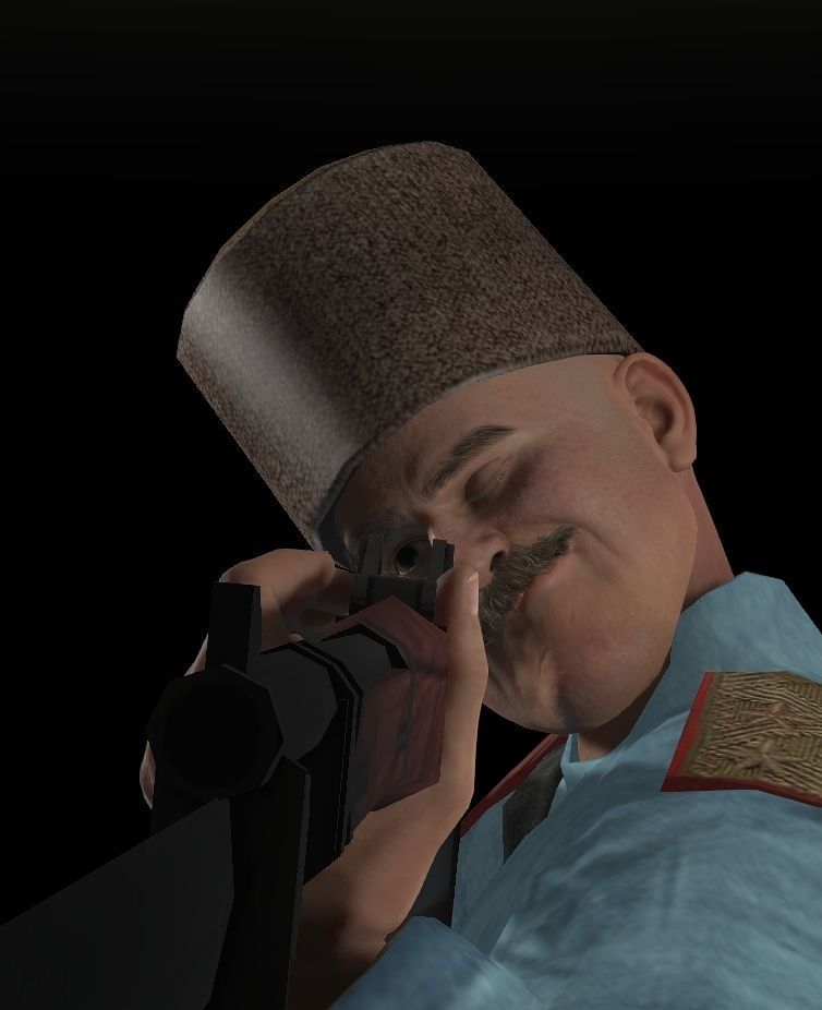 Efsane Komutan Kazim Karabekir 3D model_10