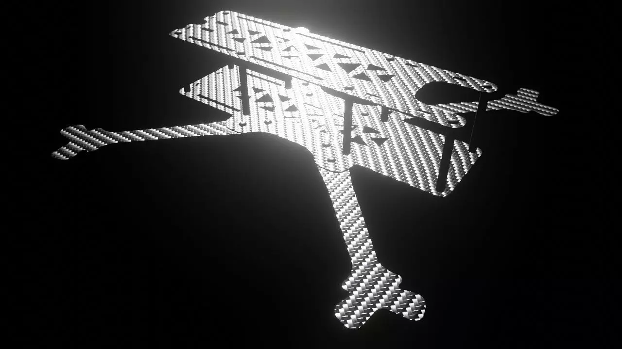 race fpv drone frame 5 inch Free 3D model