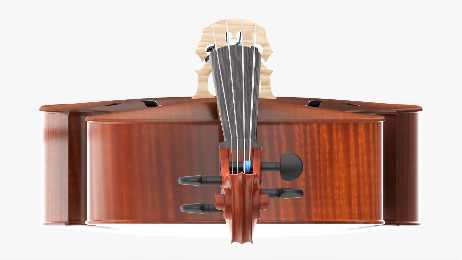 Acoustic cello 3D model_13