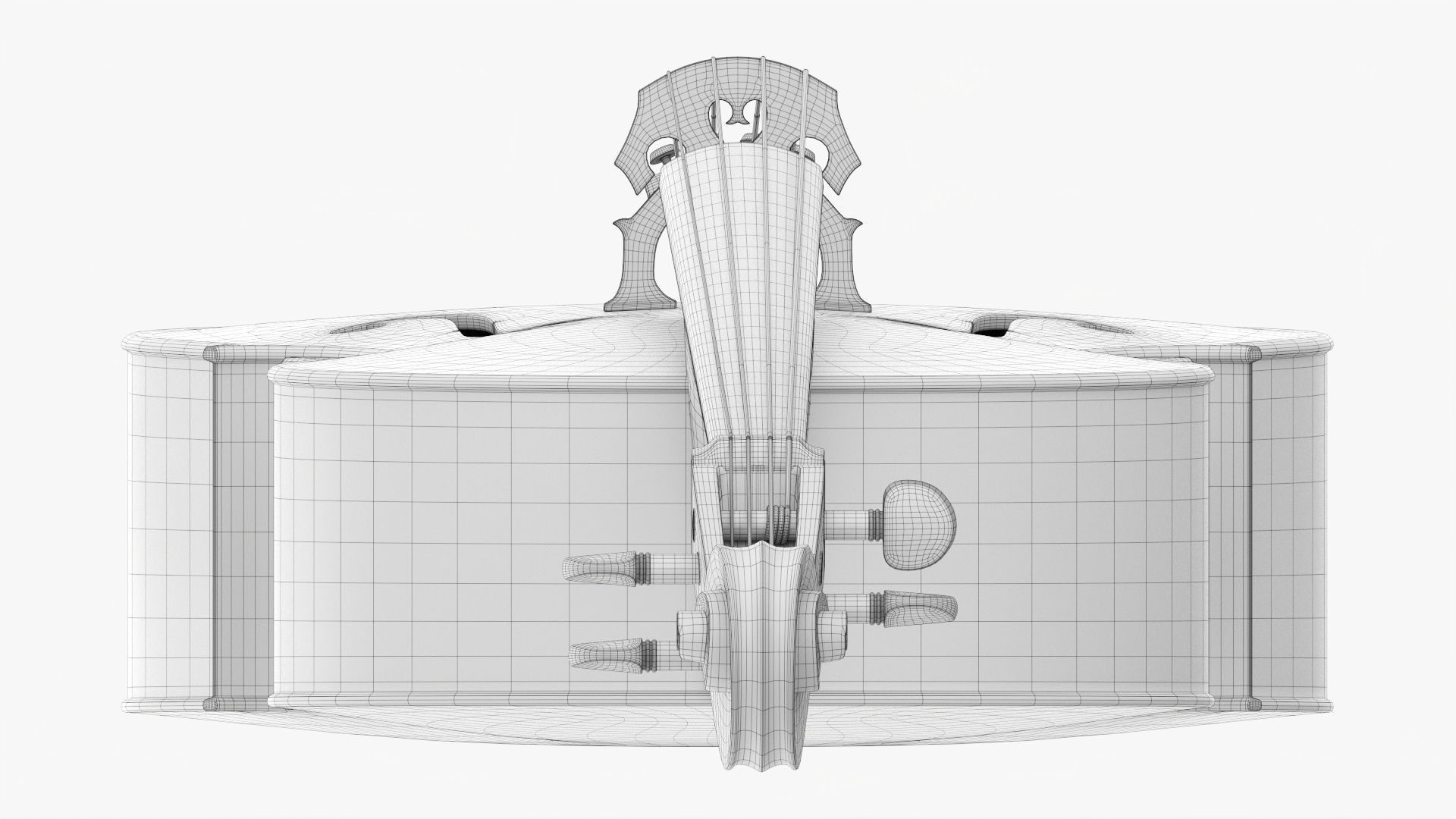 Acoustic cello 3D model_30