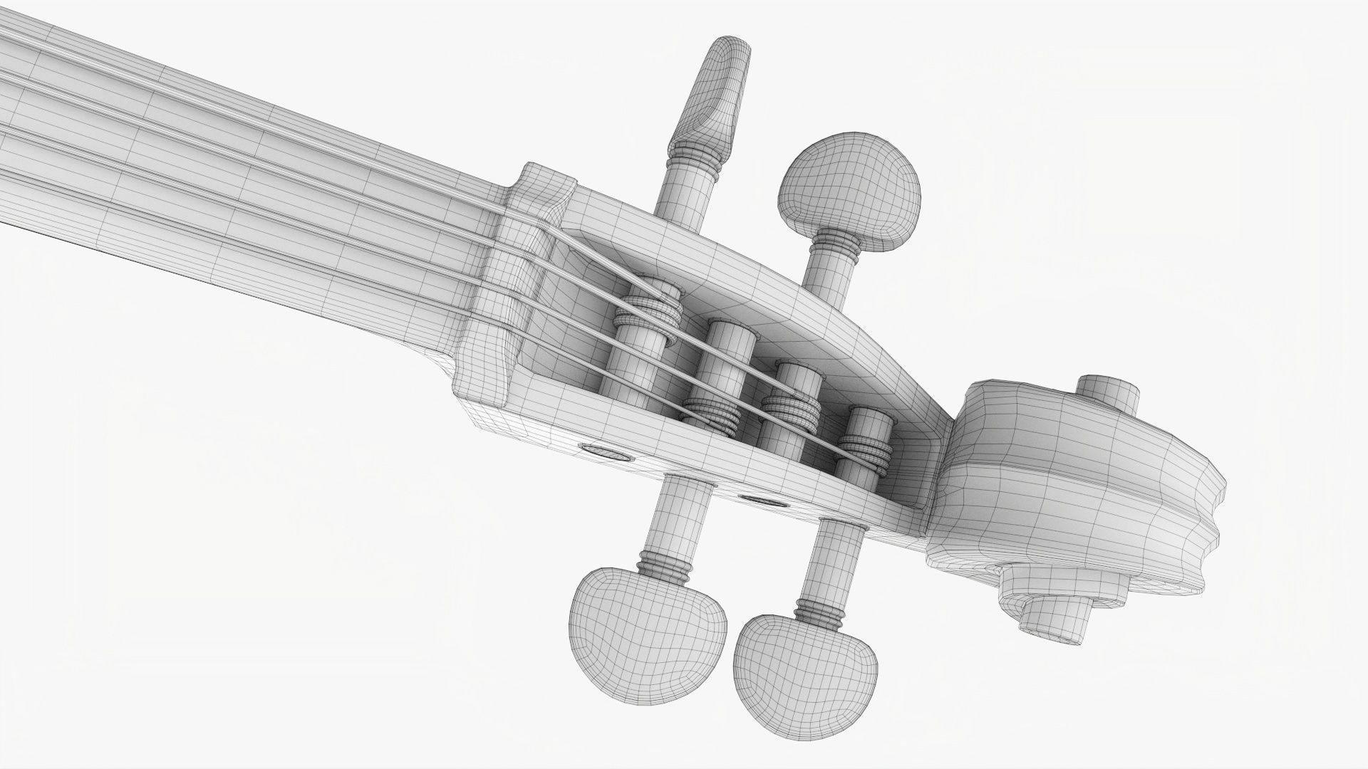 Acoustic cello 3D model_26