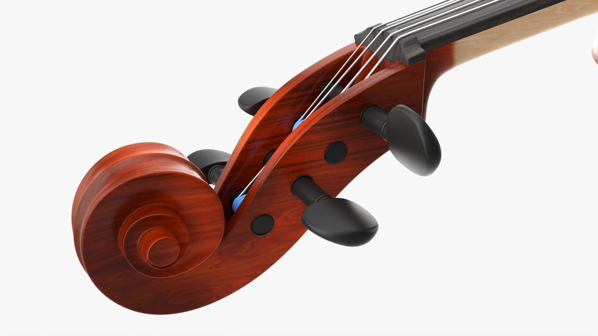 Acoustic cello 3D model_10